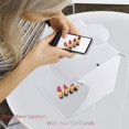thumbnail image 5 of Mini Photo Studio Box  40cm Portable Folding Lighting Softbox with 70 LED Lights + 6 Backdrops for Product Display, 5 of 5