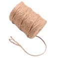 thumbnail image 3 of MasteelfCA 1 Roll 4mm Jute Twine 3-strand DIY Strong Jute Rope Decorative Packaging String for Gifts Crafts (100m/Roll), 3 of 7