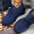 thumbnail image 2 of Chaussures de Sport Respirantes en Maille Décontractée Grande Taille pour Femmes, 2 of 9