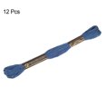 thumbnail image 3 of Unique Bargains Fil à Broder Bleu Foncé, 8 m - 12 Écheveaux, 3 of 6
