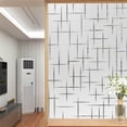 thumbnail image 4 of Window Privacy Film Self Adhensive Frosted Glass Windows Stickers Static Cling Film For Home Bathroom Kitchen, 4 of 6