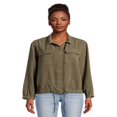 thumbnail image 1 of Time and Tru Women‘s Soft Utility Jacket  Sizes XS-XXXL, 1 of 5
