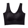 thumbnail image 1 of Timegard Plus Size Bras for Women No Underwire High Support Lace Comfort Back Smoothing Daily Bras, 1 of 7
