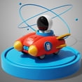 thumbnail image 1 of Press Space Astronaut Toy Pullback Car Walking Colorful Toy, 1 of 8