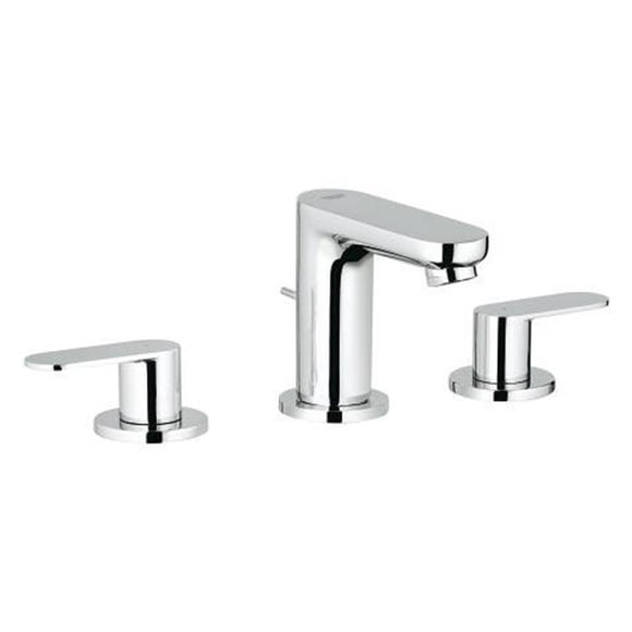 Grohe 2019900A 8 in. Eurosmart Cosmopolitan Widespread Two-Handle Bathroom Faucet, Chrome