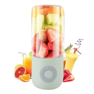 AMERTEER Mini Portable Juicer Cup Portable Mini Electric Blender Cup for Fruit USB Electric Mixer Bottle for Shakes and Smoothies for Travel Home
