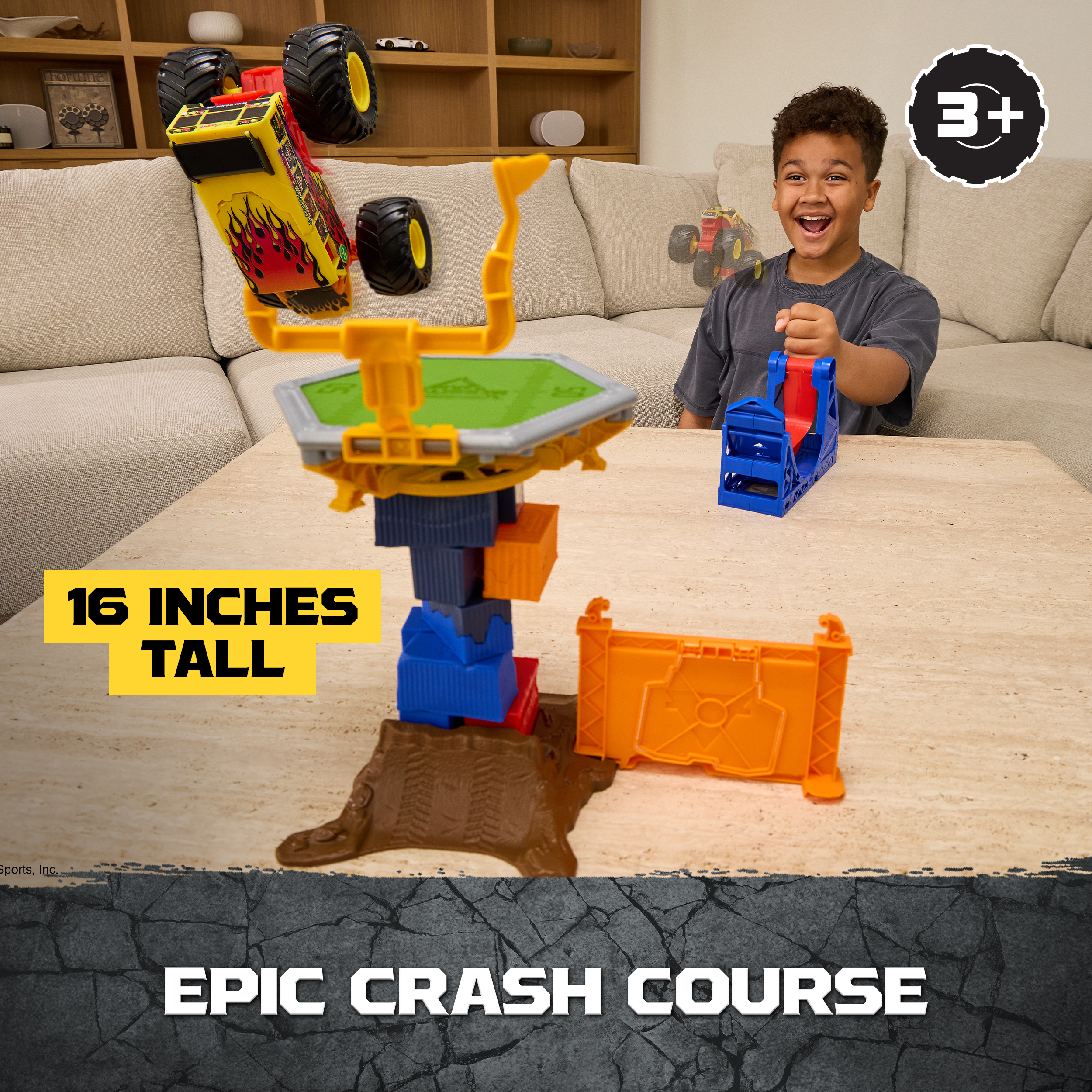 Monster Jam Coffret de véhicules