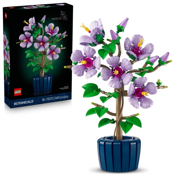 LEGO Botanicals L’Hibiscus, Ensemble pour Adultes 10372
