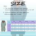thumbnail image 2 of Womens Casual Hoodies Dress Fall Long Sleeve Sweatshirt Button Down Drawstring Pullover Top Lightweight Dress, 2 of 4