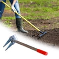 thumbnail image 4 of Multifunctional Garden Hoe, Weeding Tool, Digging Spade, Planting Shovel, Soil Loosening Tool, Vegetable Gardening Tool, Flower Bed Tool, Agricultural Steel Rake, Durable Gardening Tool, 4 of 5