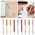 thumbnail image 3 of WIFKLSIIPG Gold Powder Press Ballpoint Pen Press Pen Work Teacher Student Stationery Ballpoint Pen Multi Color Press Pen 1ML Features:, 3 of 3