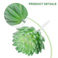 thumbnail image 4 of Artifical Plastic Succulent Plant Echeveria Flower Home Office Decor, 4 of 9