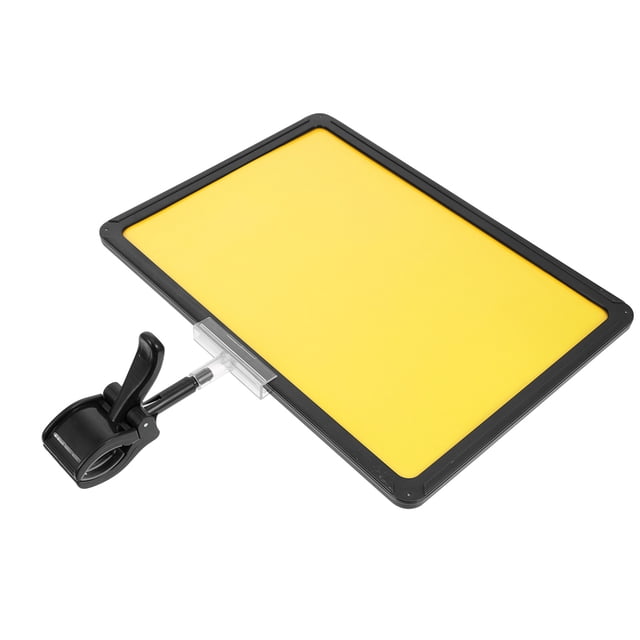 MasteelfCA 1 Set Supermarket A4 Billboard Price Tag Merchandise Price Label Board with Clip (A4 Size)
