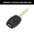 thumbnail image 3 of Unique Bargains 4 Buttons Keyless Entry Remote Fob Key Shell Case for Honda Accord 2003-2007, 3 of 7