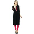 thumbnail image 1 of Phagun Kurta Droite en Georgette, Tunique de Designer, Haut Indien Chic, Kurti pour Femmes, 1 of 1
