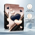 thumbnail image 2 of XYX Case for Samsung Galaxy Tab S10 Plus/S9 FE Plus/S9 Plus 12.4 inch, Colorful Pattern PU Leather Stand Cover, Heart, 2 of 6
