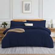 900 TC 100% Egyptian Cotton Duvet Cover Zipper Closur Ultra Soft Durable and Fade Resistant Solid Pattern