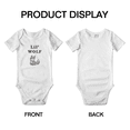 thumbnail image 3 of Lil' Wolf Animal Funny Boy & Gril Bodysuits, 3 of 5