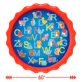 thumbnail image 2 of Splash Buddies Alphabet Sprinkler Spray Mat 60", 2 of 5