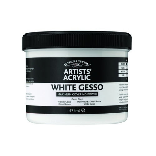 WINSOR & NEWTON / COLART 3050920 ARTISTS ACRYLIC MEDIUM WHITE GESSO 474ML