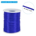thumbnail image 2 of Unique Bargains 1.5mm x 109 Yard Nylon Satin Cord 1.5mm Beading String Braided Rope, Dark Blue, 2 of 6