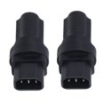 thumbnail image 2 of IEC320 C14 To NEMA 5 15R Power Adapter, 125V Professional 2pcs Reinforcing Design C14 To 5 15R Adapter Copper Core  for Table Lamp for UPS Power Supply, 2 of 7