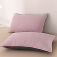 thumbnail image 4 of Jpxdew 2 Pack Pillow Covers 19x29in,Cotton Envelope Closure Shams Standard Size Home Decor, 4 of 6
