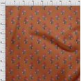 thumbnail image 3 of oneOone Organic Cotton Voile Fabric Leaves & Floral Block Print Fabric BTY 42 Inch Wide, 3 of 4