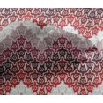 thumbnail image 4 of oneOone Viscose Chiffon Maroon Fabric Turtle Block Craft Projects Decor Fabric Printed By The Yard 42 Inch Wide, 4 of 4
