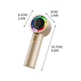 thumbnail image 3 of Portable Handheld Fan, Powerful Hand Held Mini Fan, New High-speed Refrigeration Fan Handheld USB Brushless Intelligent Digital Display 100 Mini Portable Fan, 3 of 5