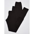 thumbnail image 3 of Hanes Girls Jersey Legging 3-Pack, L, Black, 3 of 3