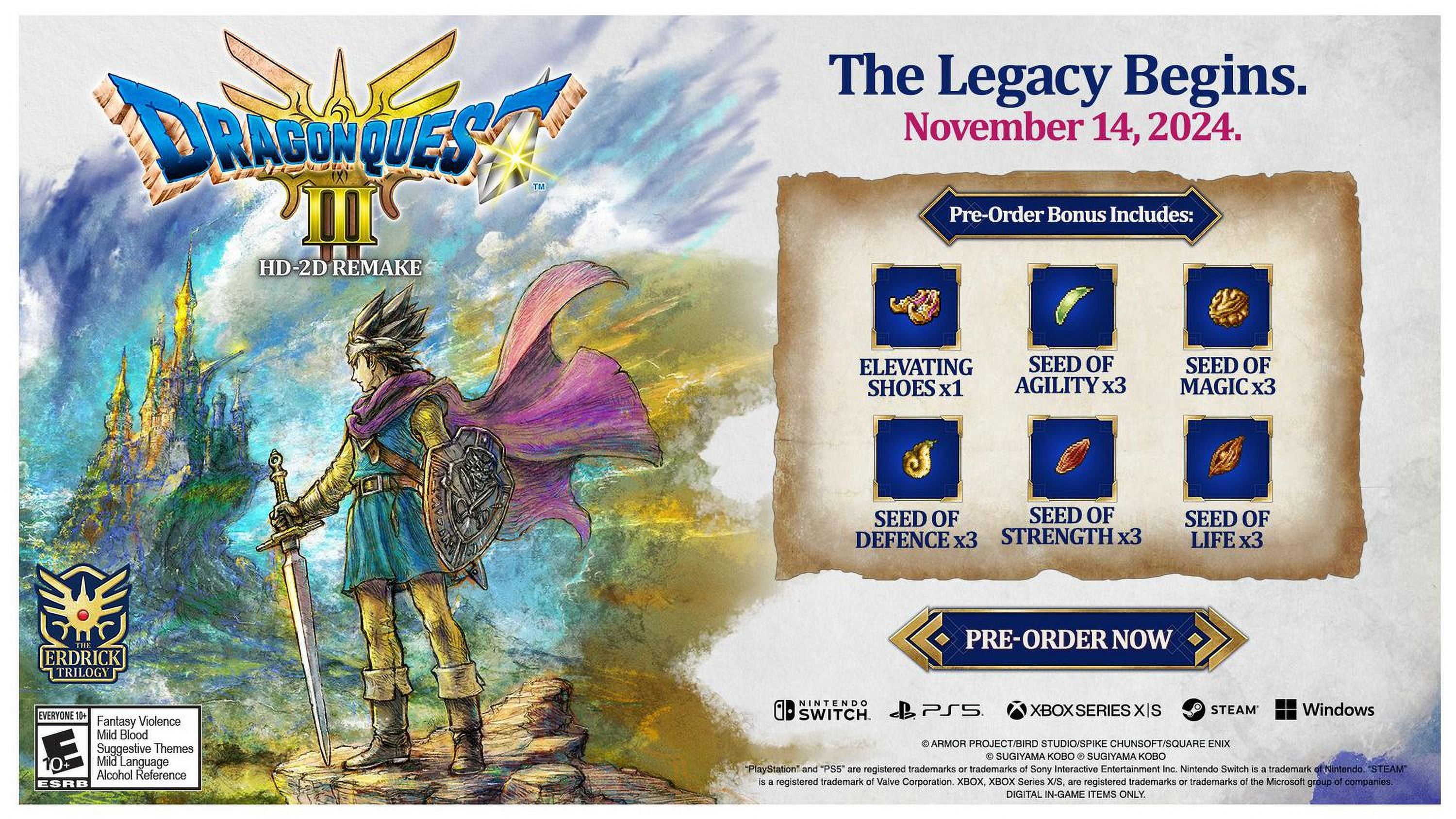 DRAGON QUEST III HD-2D REMAKE (Xbox Series X)