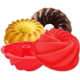 thumbnail image 1 of Lot de 2 Moules à Gâteau Bundt en Silicone, 1 of 1