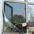 thumbnail image 1 of ICQOVD Clearance Indoor Insect Fly Screen Curtain Mesh Mosquito Netting Door Window Black, 1 of 8