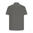 thumbnail image 4 of FAIWAD T-Shirts à Manches Courtes pour Hommes, Col Rond, Extensibles, Décontractés, Chandail-Over Basique à 3 Boutons avec Poche, 4 of 6