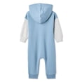 thumbnail image 2 of Barboteuse trompe-l’œil en molleton George pour bébés garçons, 2 of 2