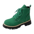 thumbnail image 1 of Bottes d'Automne pour Femmes, Bottines Courtes Douillettes Doublées en Molleton pour un Usage Hivernal Polyvalent, 1 of 9