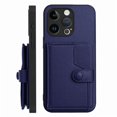 thumbnail image 1 of FOXDOCK Case for iPhone 13 pro RFID-Blocking Card Holder - Stylish Button Closure Design, 1 of 4