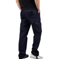 thumbnail image 4 of Mikilon Pantalon Salopette Résistant à l'Usure pour Hommes Grande Taille en Pur Coton à Multiples Poches, 4 of 6