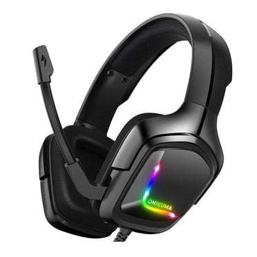 gaming headphone LED gaming headset stereo gaming headphone LED wired gaming earphone RGB wired gaming headphone