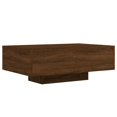 thumbnail image 1 of vidaXL Coffee Table with LED Lights Couch End Side Desk Living Room Furniture, 1 of 6