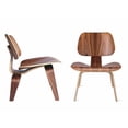 thumbnail image 3 of Nicer Furniture Modern Inspired Walnut Lounge Chair, 3 of 5