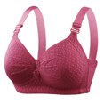 thumbnail image 3 of Timegard Bras for Women No Underwire 3pc Adjustable Strap Full Support Ruched Comfy Everyday Bras, 3 of 5