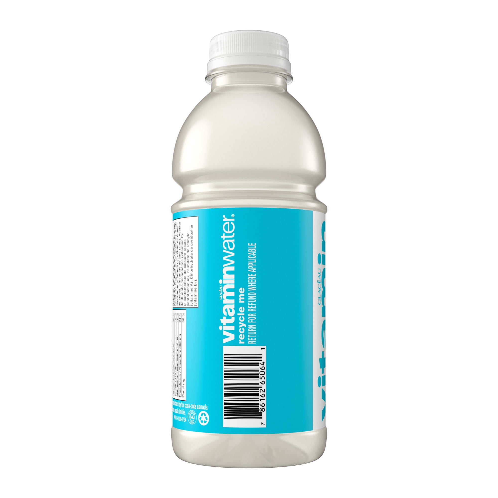 vitaminwater Zero Squeezed Lemonade Nutrient Enhanced Flavored Water Beverage, 591 mL Bottle