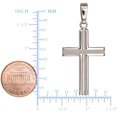 thumbnail image 2 of Sterling Silver Cross Pendant, 16 x 35 mm, 2 of 2