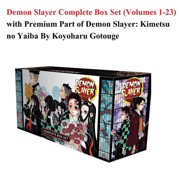 Demon Slayer Complete Box Set (Volumes 1-23) with Premium Part of
