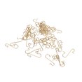 thumbnail image 3 of 50Pcs S Crochets Nouvelle Forme 3 Couleurs Quantité Suffisante Résistant à l'Usure Multi Fonctionnel S Crochets pour la Décoration DIYGold, 3 of 10