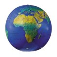 thumbnail image 3 of Replogle Globes RE-15601 Globe Topographique Gonflable 12 Po, 3 of 3