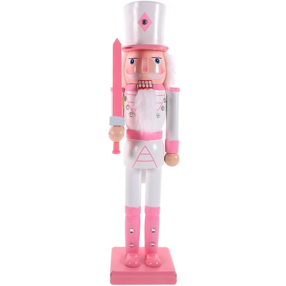 Soldat Casse-Noisette Figurine Casse-Noisette de Noël Marionnette en Bois pour Table