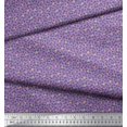 thumbnail image 3 of Soimoi Polyester Crepe Fabric Flower Artistic Decor Fabric Printed Yard 52 Inch Wide, 3 of 3
